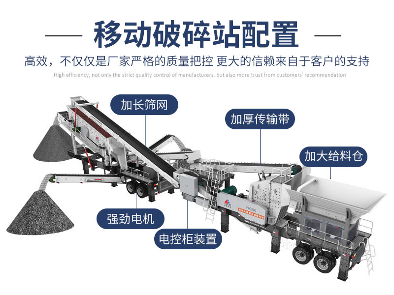 移動破碎機優(yōu)勢